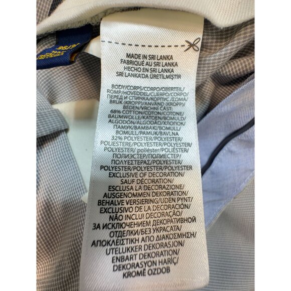 Polo Ralph Lauren Tailored Golf Pants Sze 36/30 Gray Checkered Flat Front Sports - Picture 4 of 15